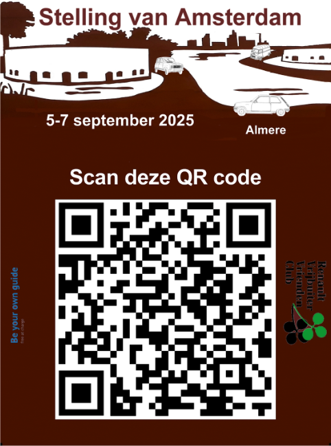De ‘Stelling van Amsterdam’ tour 5 t/m 7 september
